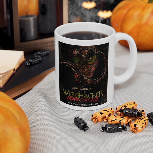White WeedHacker Massacre Ceramic Mug 11oz