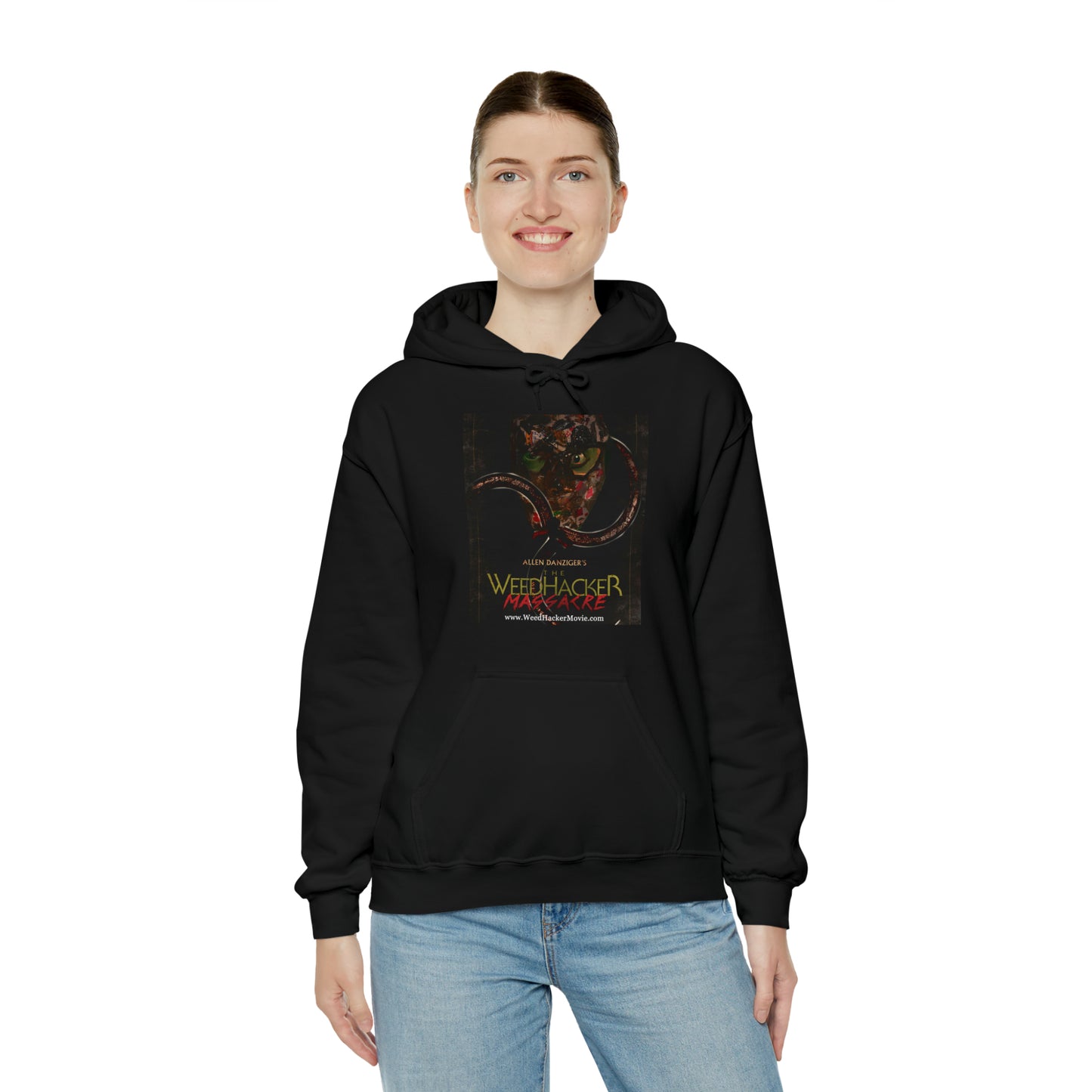 The WeedHacker Massacre Unisex Heavy Blend™ Hooded Sweatshirt