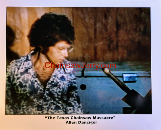 Texas Chainsaw Massacre "Cleaver" Photo Signed by Allen Danziger