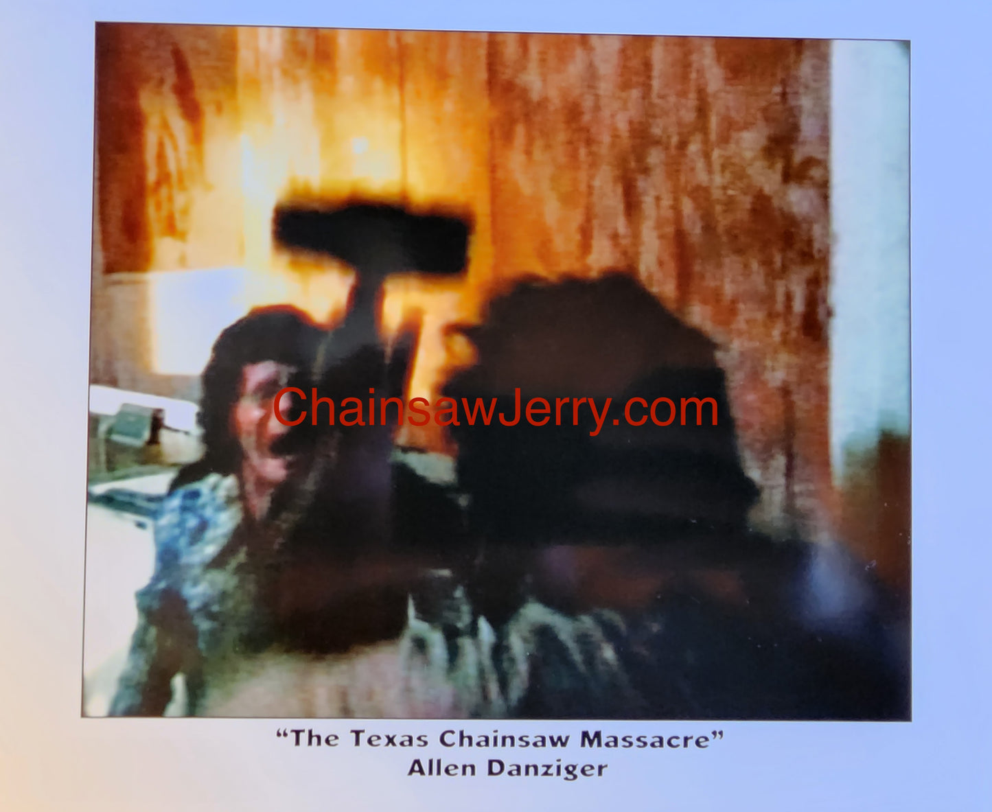 Texas Chainsaw Massacre "Hammertime" Photo Signed by Allen Danziger