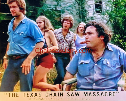 The Texas Chainsaw Massacre "Victims" Photo Signed by Allen Danziger